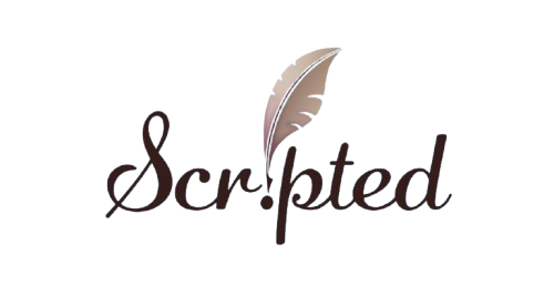 scripted logo